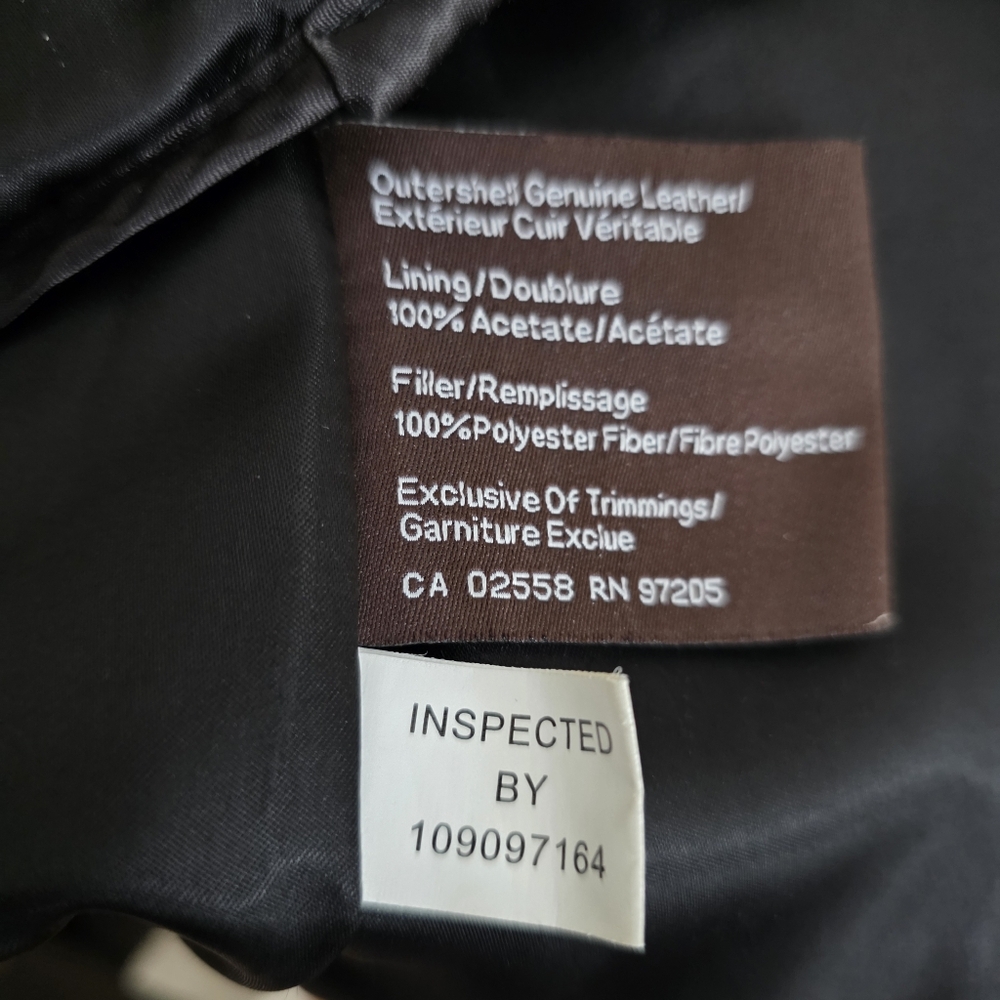 DANIER | Vintage 90s Black Leather Thinsulate Lined Jacket – Women’s XL - Picture 11 of 11